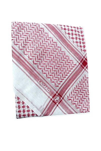 Generic شماغ احمر فاتح لاقارد