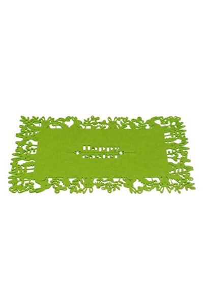 SHOPIENS Covoraș decorativ pentru farfurii Shopiens®, feltru, verde lime