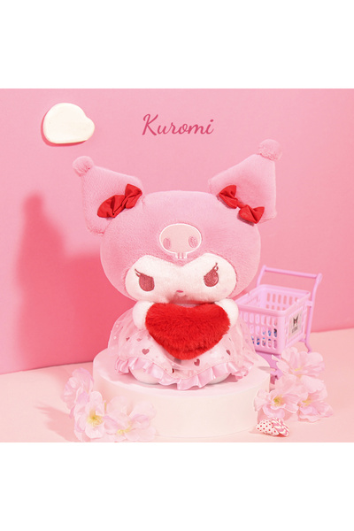 Choice Other 20cm Kuromi Love Sanrio Hello Kitty Kuromi Melody Cinnamoroll Set Series Plush Toy Cartoon & C