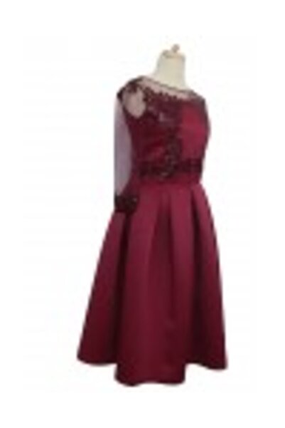 Tyana Art Rochie de gala bordo