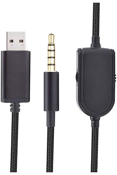 PadForce Cablu audio analogic cu USB 7.1 pentru Logitech Astro A10, A40, A30,...