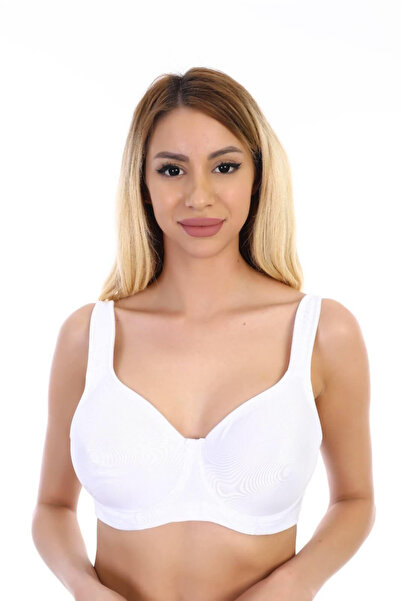 diletrend Бял сутиен с банели 191 C, намаляващ бюста