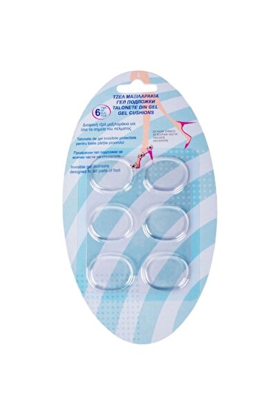 SHOPIENS Set 6 talonete Shopiens® in forma de pernute speciale din gel transparent pentru fiecare parte a ta