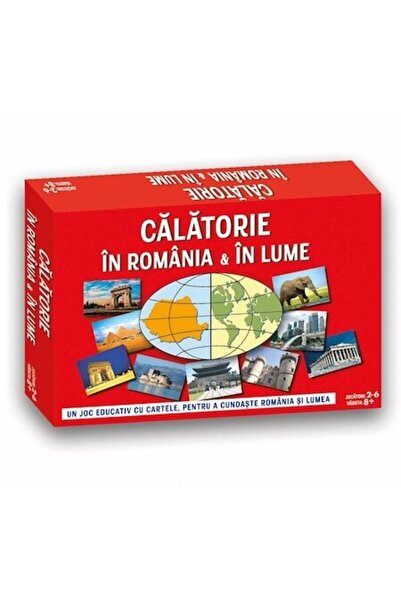 SHOPIENS Joc de societate „Călătorie în România și în întreaga lume” Shopiens®