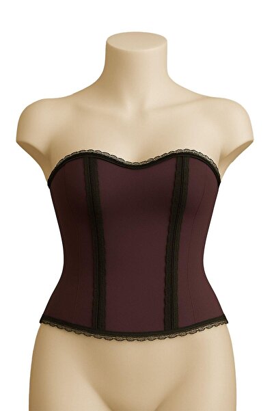 Miravm Mürdüm Mı Emay 9155 F Ruffled Sweatshirt Bustier