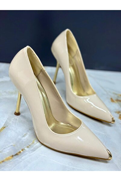 HCO Women's Galvanized Thin Heeled 10.5 Centimeter Evening Dress Shoes