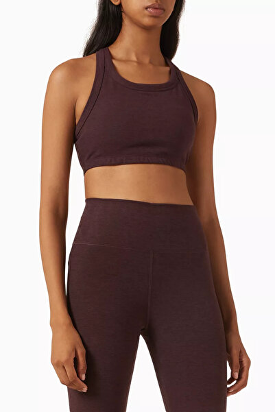 Vuori Elevation Racer Stretchy Mesh Bra, Comfortable & Supportive, Pilates an...