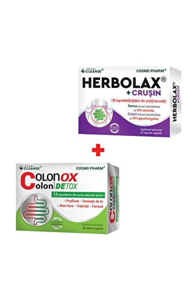 Cosmopharm LAX & CLEANSE PACKAGE - LAXATIVE AND COLON DETOX