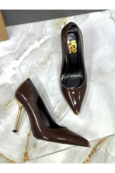 HCO Women's Galvanized Thin Heeled 10.5 Centimeter Evening Dress Shoes