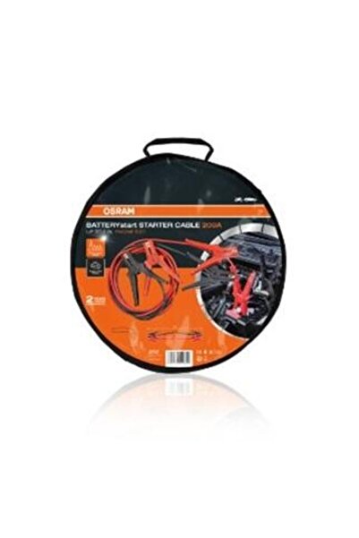 Osram Set of 2 car jump starter cables OSC101, 6/12V, 200A, length 3m, thickn...