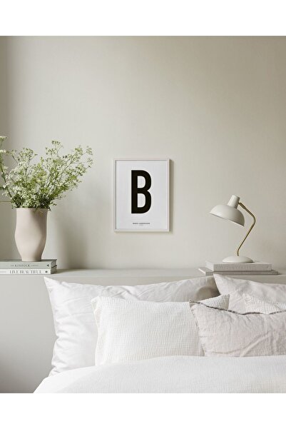 Thetic My Letter B - Modern Aesthetic Frameless Premium Wall Poster