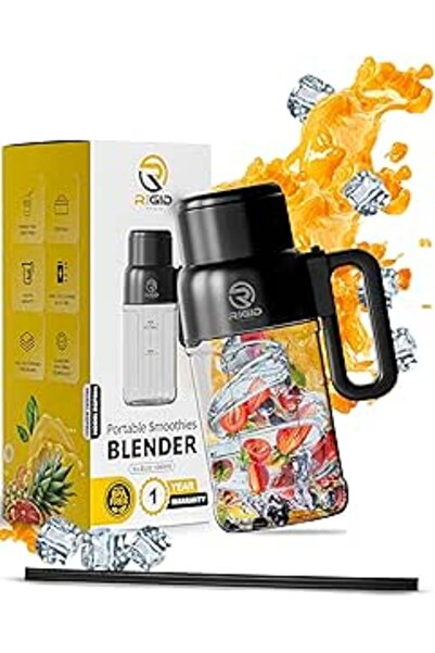 Generic RIGID FITNESS Portable Smoothies Blender Bottle - Blender for Fruits,...