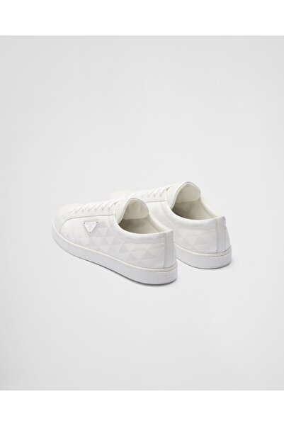 Prada Sport Leather and Patterned Men's Sneakers