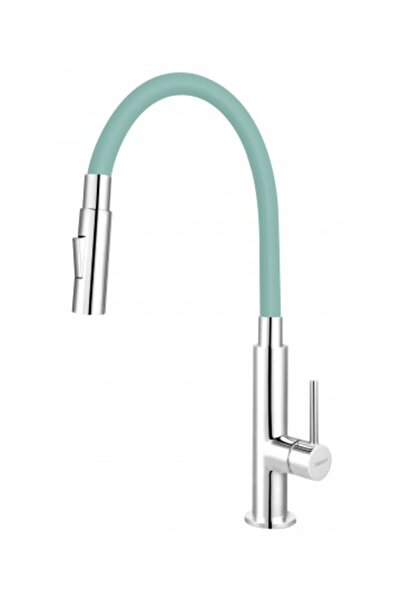 FERRO Kitchen Faucet with Flexible Spout and Two Functions Magenta - Zumba3