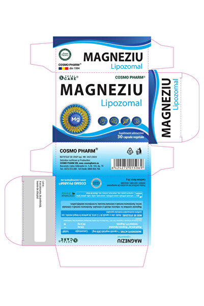 Cosmo Pharm Magneziu Lipozomal pentru absorbtie maxima