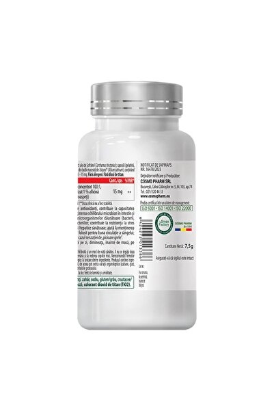 Cosmo Pharm Capsule Ulei de Usturoi Fara Miros 1500 mg