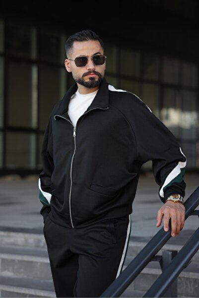 MİS MODA Men's Oversize Bottom and Top Tracksuit Set