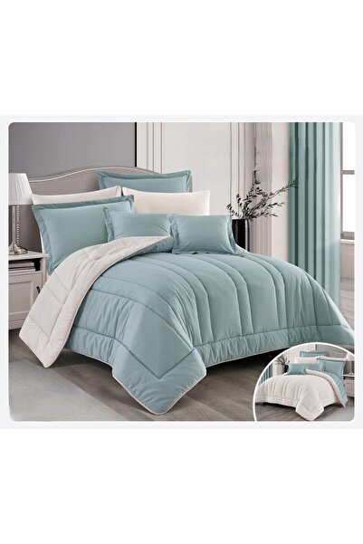 SNOOZYL Plain double hotel bed sheet with microfiber filling for hotel comfort