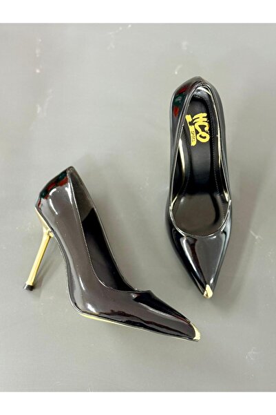 HCO Women's Galvanized Thin Heeled 10.5 Centimeter Evening Dress Shoes