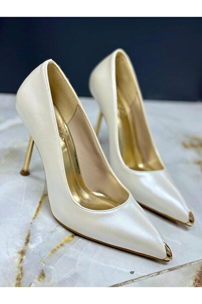 HCO Women's Galvanized Thin Heeled 10.5 Centimeter Evening Dress Shoes