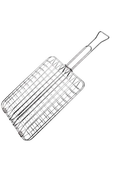 SHOPIENS Metal Grill with Safety Handle Shopiens®, 30 x 22 cm