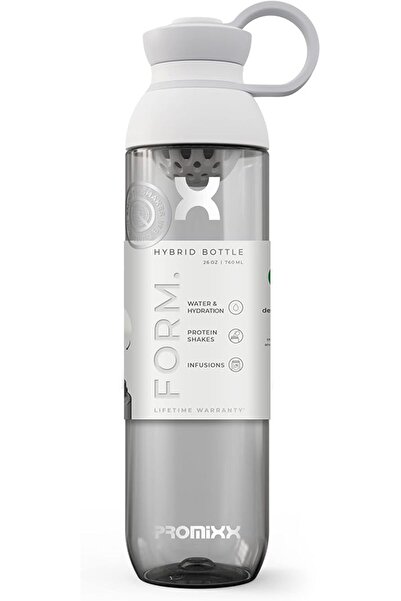 Generic زجاجة ماء Promixx FORM - زجاجات ماء كبيرة فاخرة للمشروبات الساخنة والباردة والترطيب - Lifetim