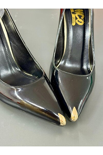 HCO Women's Galvanized Thin Heeled 10.5 Centimeter Evening Dress Shoes