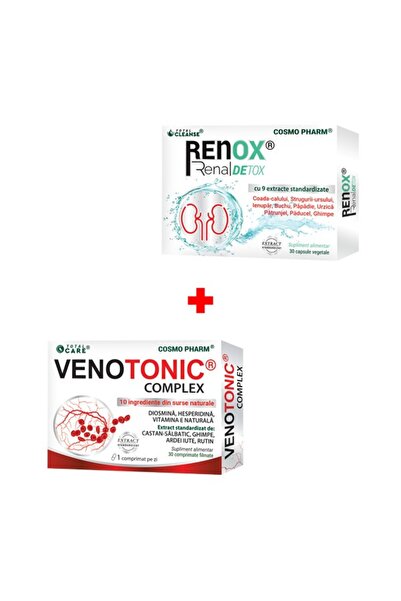 Cosmopharm PACHET Picioare usoare – Circulatie periferica, retentie de apa