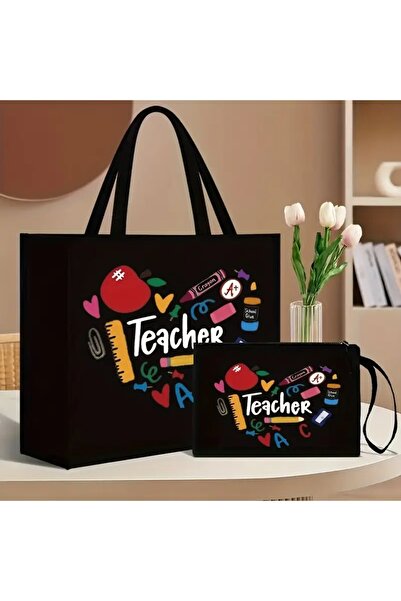 GlassySKY مجموعة حقائب يد كبيرة السعة للمعلمين تحتوي على مستلزمات مدرسية وهدايا للمعلمين