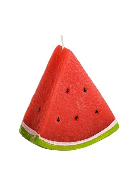 SHOPIENS 3D Watermelon Candle Wedding Favor 9x4x9cm Paraffin