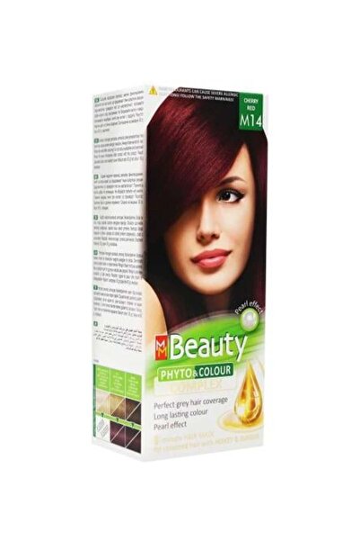 MM Beauty ام ام بيوتي صبغة شعر كومبليكس - احمر كرز M14