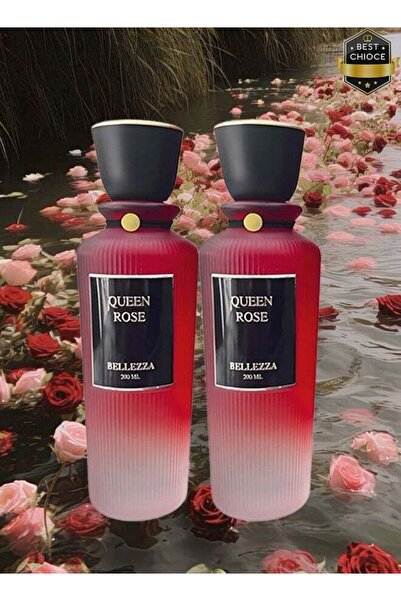BELEZA مجموعة عطور كوين روز (قطعتين) 200 مل