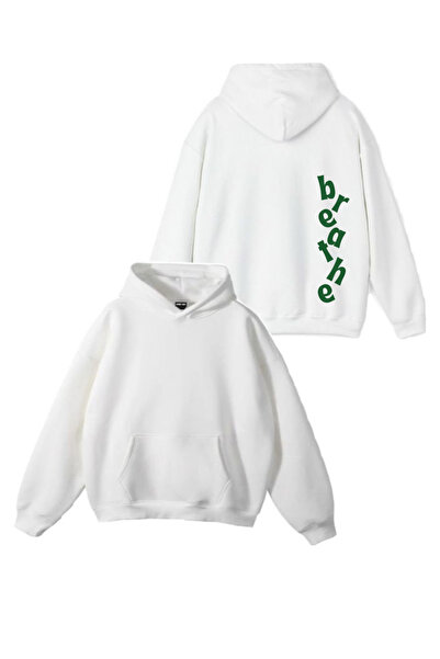 Sebesta Fashion New Season Breathe Printed 3 Yarn Cotton Hooded Sweatshirt