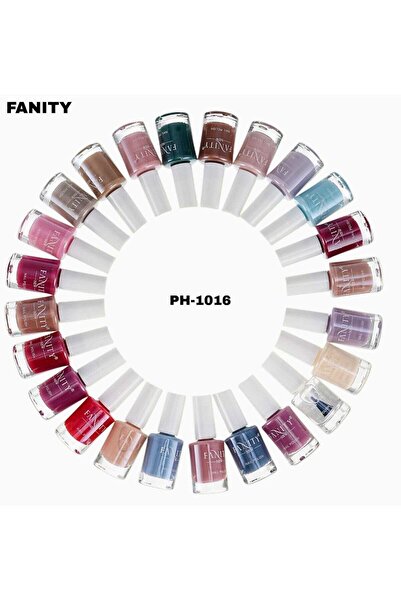 fanity مجموعة طلاء أظافر فانيتي من 24 لونًا