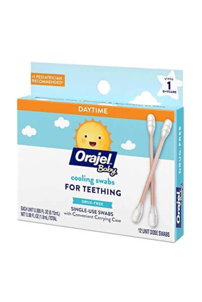 Orajel Bețișoare răcoritoare pentru bebeluși, pentru ameliorarea durerilor gi...