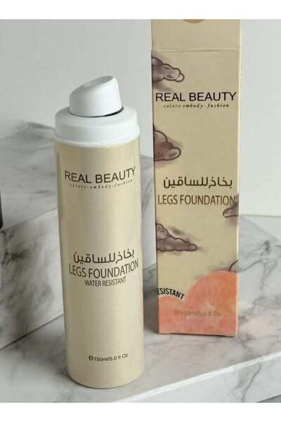 real beauty بخاخ إخفاء عيوب الساقين، لون طبيعي 01