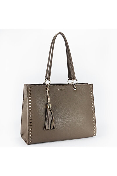 Flora&Co Paris Geantă maxi taupe B-F7502 M3