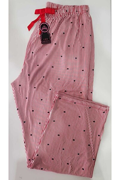 Lady Queen Ring Viscose Oversize Pajama Bottoms 6020