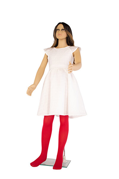 PETRA-ELISA Children's Microfiber Tights 40 DEN Irina, Red, 3-6 years
