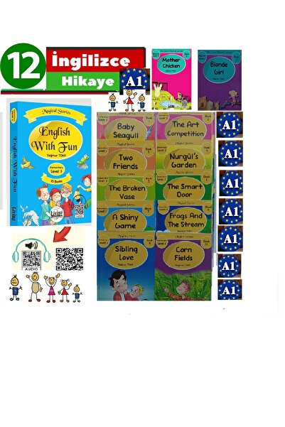 Language Publishers 12 cărți de lectură în engleză – A.1 Mediu - 3. Nivel - 5. 6. 7. Clasa Q.R Codificat