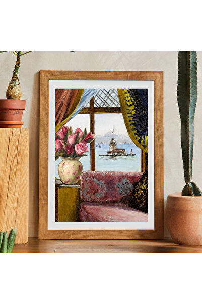 woodhomeworks Tek Parça Salon Ofis Dekor Tablo Vrynt