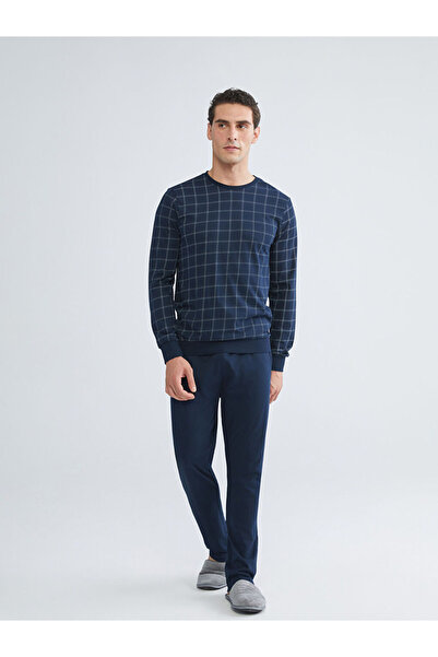 LC Waikiki Create Your Style with Uzg Store |   Standard Mold Men's Pajama Set