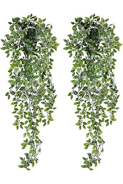 Generic نباتات أرتيجرين الصناعية المعلقة في وعاءين، نباتات اللبلاب الصناعي ال...