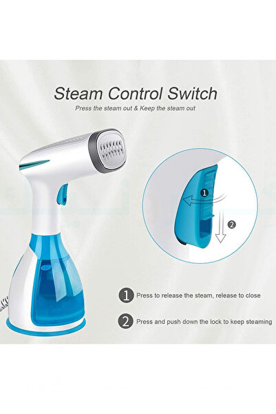 DLC Portable steam iron with 180ml water tank, 1500W