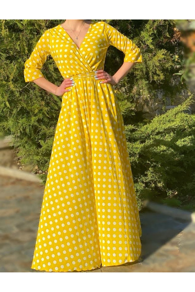 Ie Traditionala Rochie eleganta cu buline Nela 5