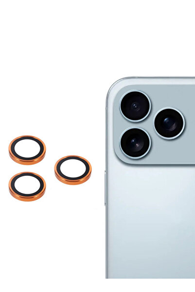 Wtech واقي زجاجي مقوى لعدسة الكاميرا من سبيكة فاخرة لهاتف Apple iPhone 17 Pro...