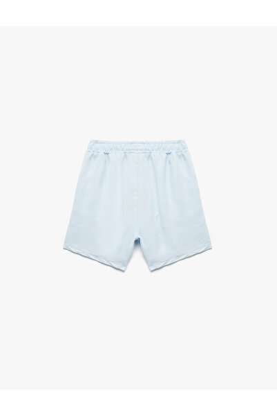 Koton Basic Shorts with Tie Waist and Pocket Detail