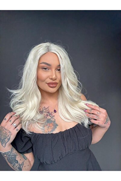 Suzan Peruk Doğal Dalgaya sahip Her yöne ayrım olan. HAYALET TÜL PERUK.Hava a...