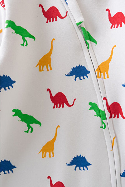 Melekpare Girls Boys Thick Fiber Filled 1.5 Tog Cotton Patterned Sleeping Bag