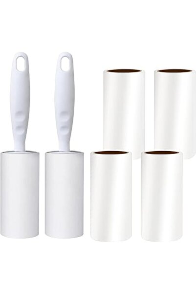 Generic Lint Rollers 6 Refills Full 360 Sheets,2 handle 6 Extra Sticky Lint Roller Set for Clothes, Sofa, Be